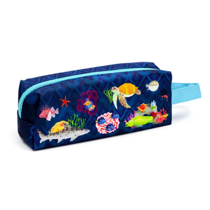 Puckator Marine Kingdom Oxford Cloth Pencil Case
