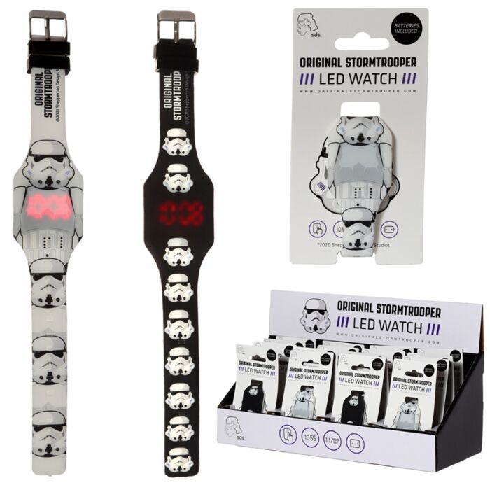 Puckator The Original Stormtrooper Silicone Digital Watch