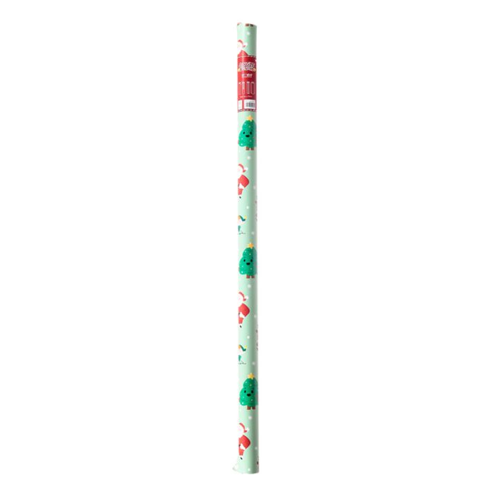 Puckator Christmas Jingle Bunch 3m Wrapping Paper Roll