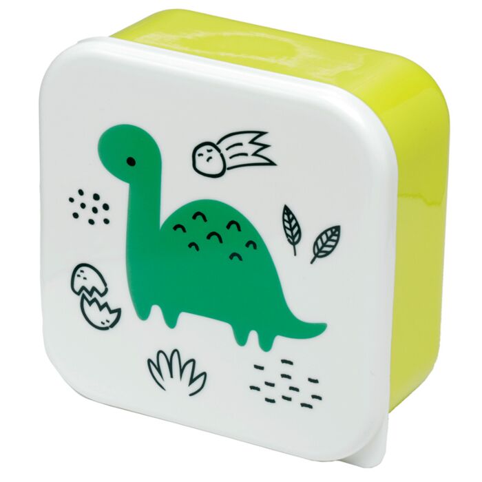 Puckator Set of 3 Lunch Box S/M/L Dinosauria Jr