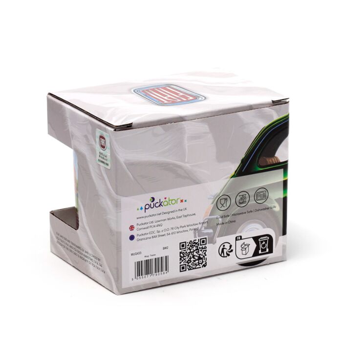 Puckator Fiat 500 Rome Porcelain Mug