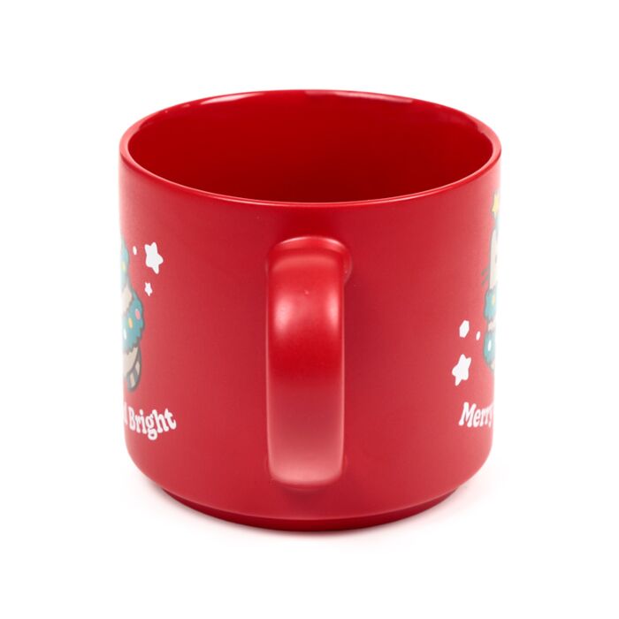 Puckator Christmas Pusheen the Cat Large Porcelain Mug