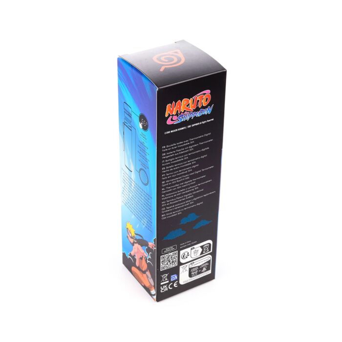Puckator Naruto Hot & Cold Digital Thermometer Bottle