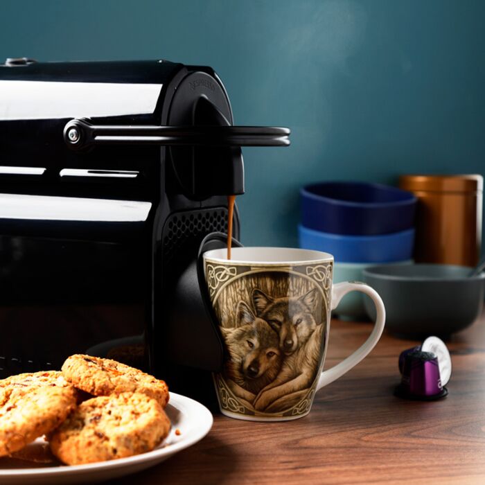 Puckator Lisa Parker Loyal Companions Wolf Porcelain Mug