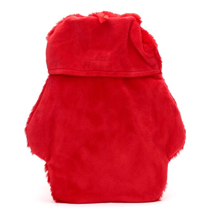 Puckator Santa Christmas 650ml Hot Water Bottle with Plush Cover