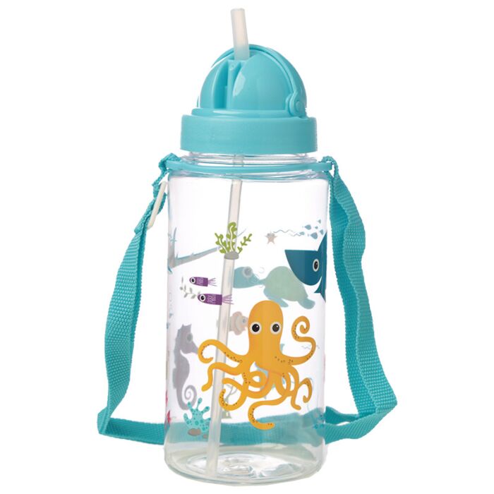 Puckator 450ml Children's Water Bottle Splosh Sealife