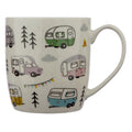 Puckator Wildwood Caravan Porcelain Mug