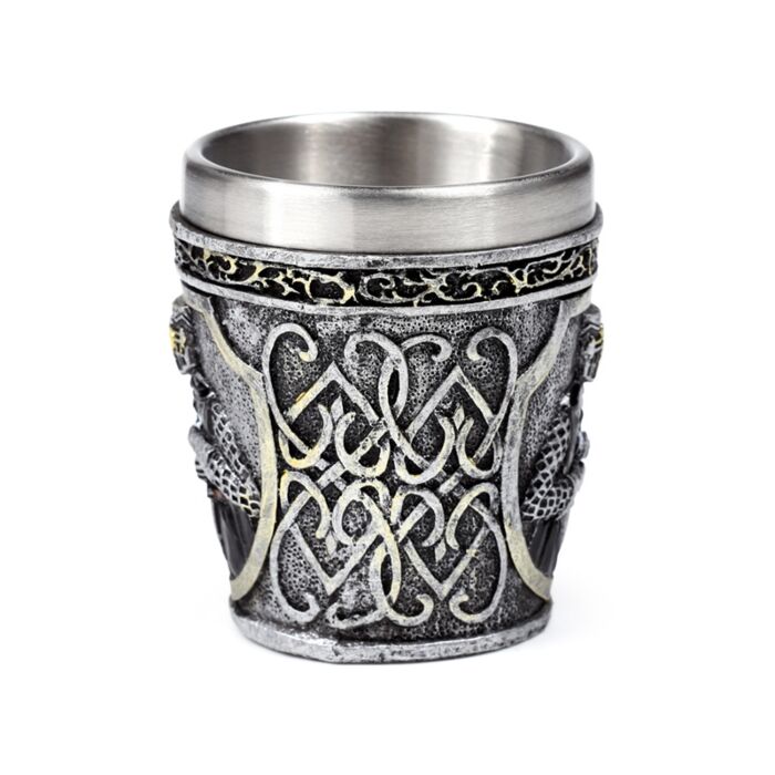 Puckator Decorative Medieval Black Knight Shot Glass