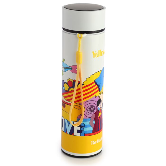 Puckator The Beatles Yellow Submarine Hot & Cold Digital Thermometer Bottle