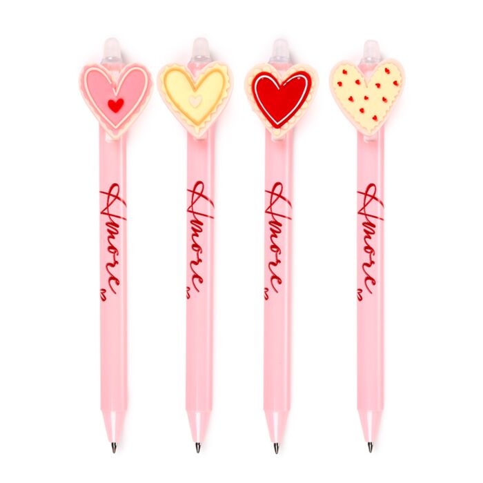 Puckator Inkredible Erasable Pen with Amore Heart Topper