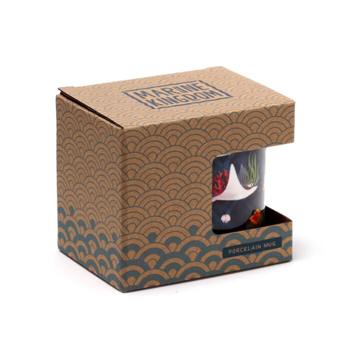 Puckator Marine Kingdom Porcelain Mug