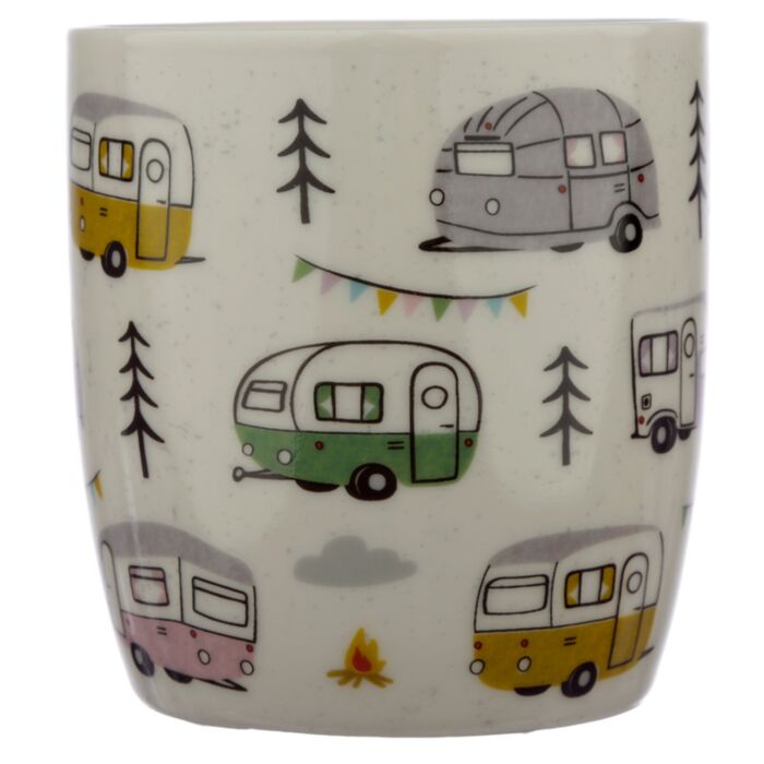Puckator Wildwood Caravan Porcelain Mug