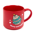 Puckator Christmas Pusheen the Cat Large Porcelain Mug