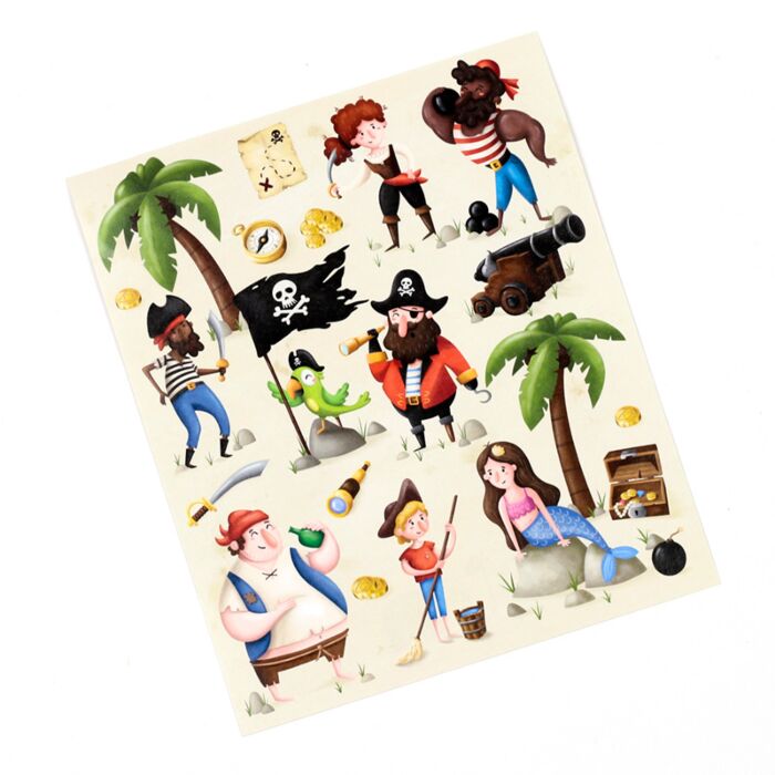 Puckator Jolly Roger Pirates 90pc Kids Jigsaw Puzzle