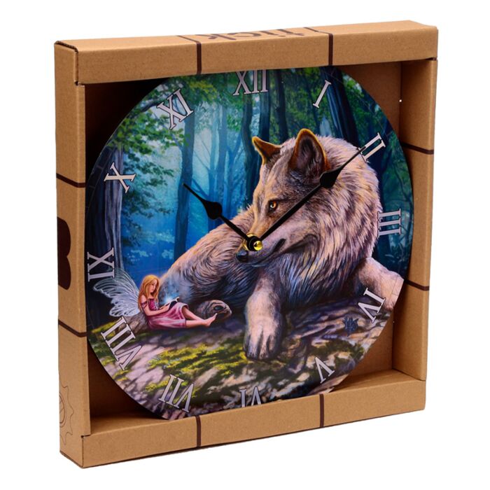 Puckator Lisa Parker Fairy Stories Fairy & Wolf Picture Clock