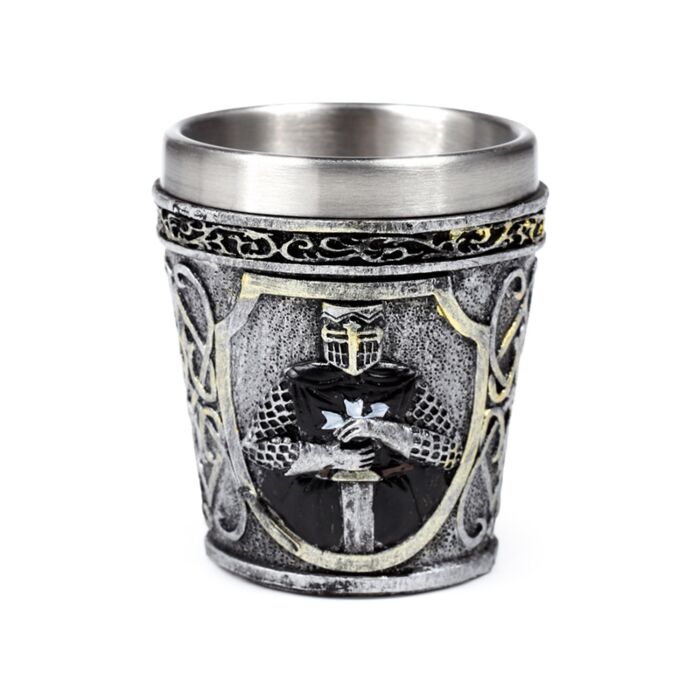 Puckator Decorative Medieval Black Knight Shot Glass