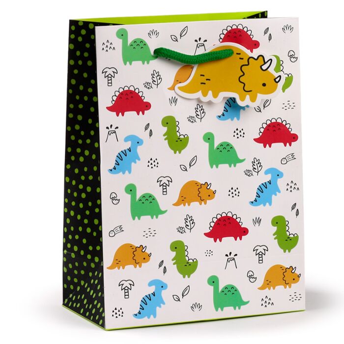 Puckator Dinosauria Jr Gift Bag Medium