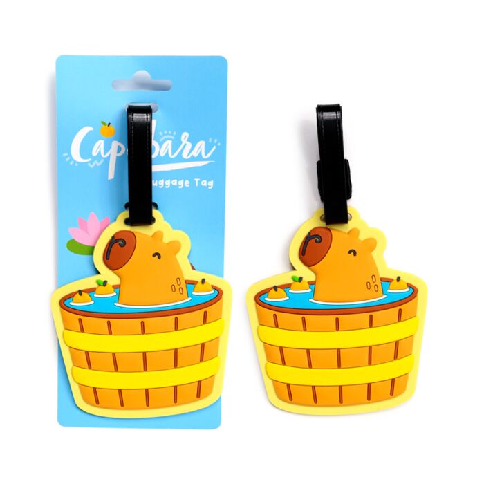 Puckator Capybara PVC Luggage Tag
