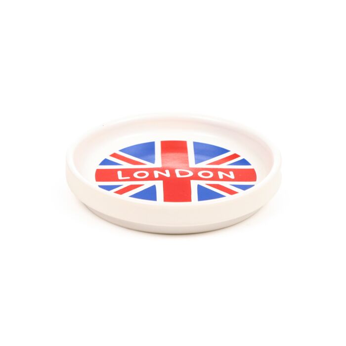Puckator London Souvenir London Guardsman Porcelain Mug & Coaster Lid Set