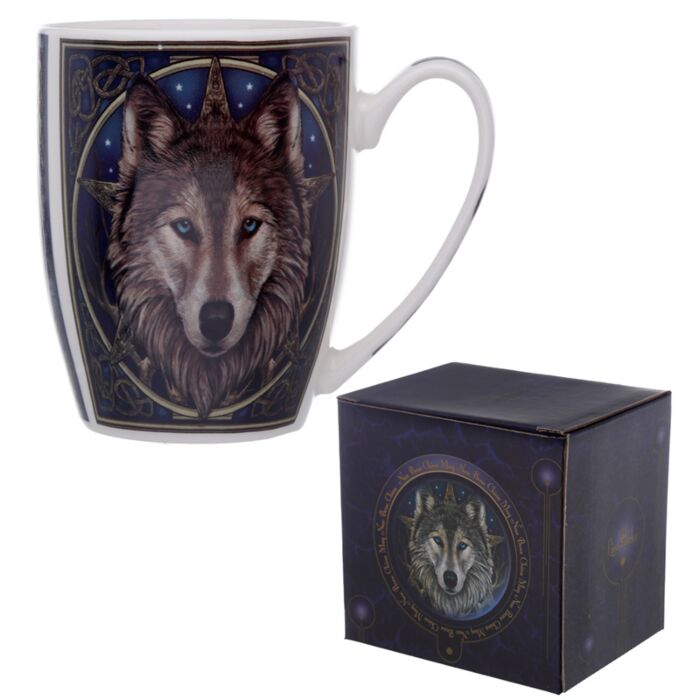 Puckator Lisa Parker Wolf Head Porcelain Mug