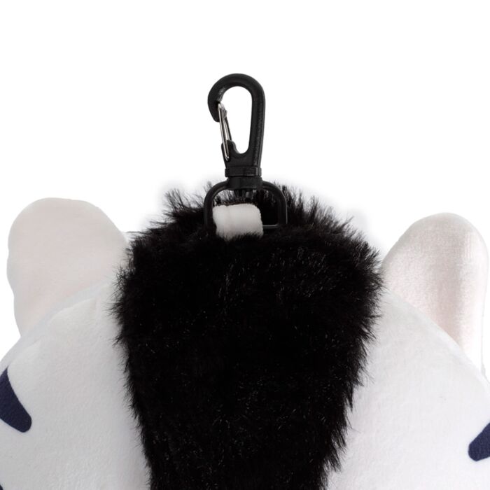 Puckator Relaxeazzz Adoramals Bali the Zebra Plush Travel Pillow & Eye Mask