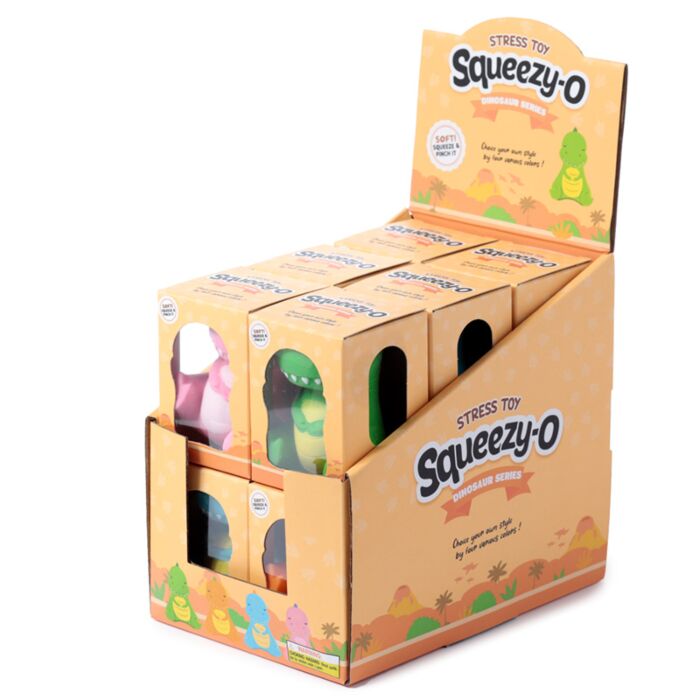 Puckator Squeezy Stretchy Cute Dinosaur Toy