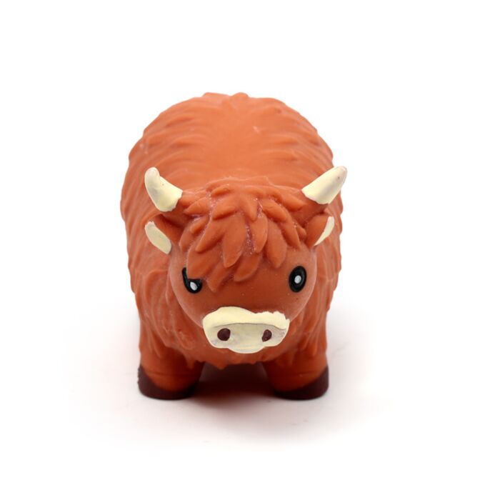Puckator Stretchy Highland Coo Toy