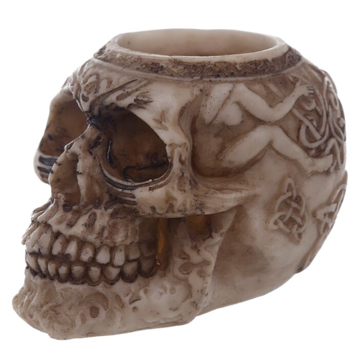 Puckator Skull Tea Light Candle Holder