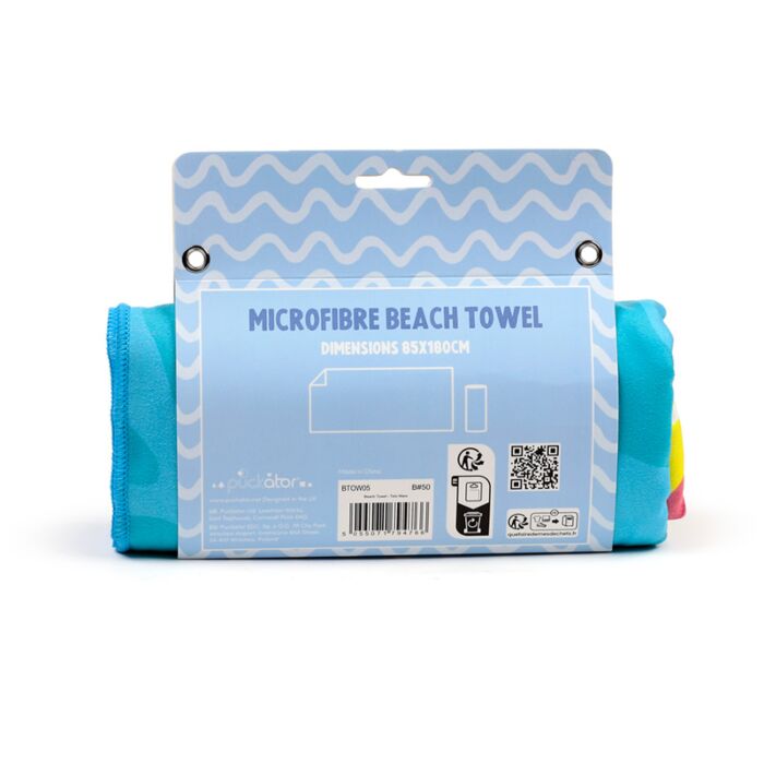 Puckator Vacation Vibes Unicorn Microfibre Beach Towel