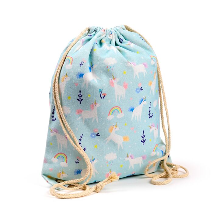 Puckator Unicorn Magic Canvas Drawstring Bag