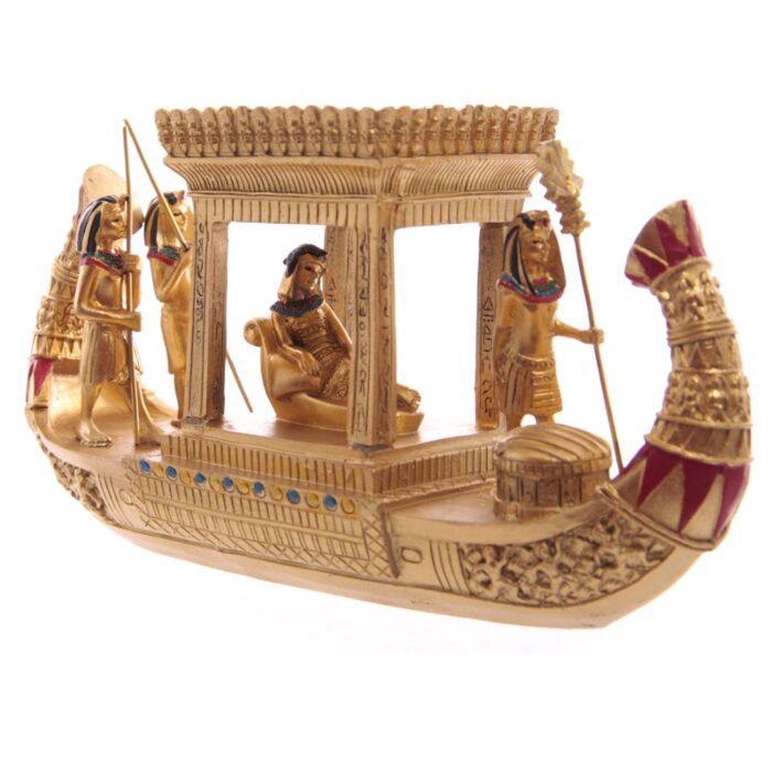 Puckator Golden Egyptian Canopy Boat