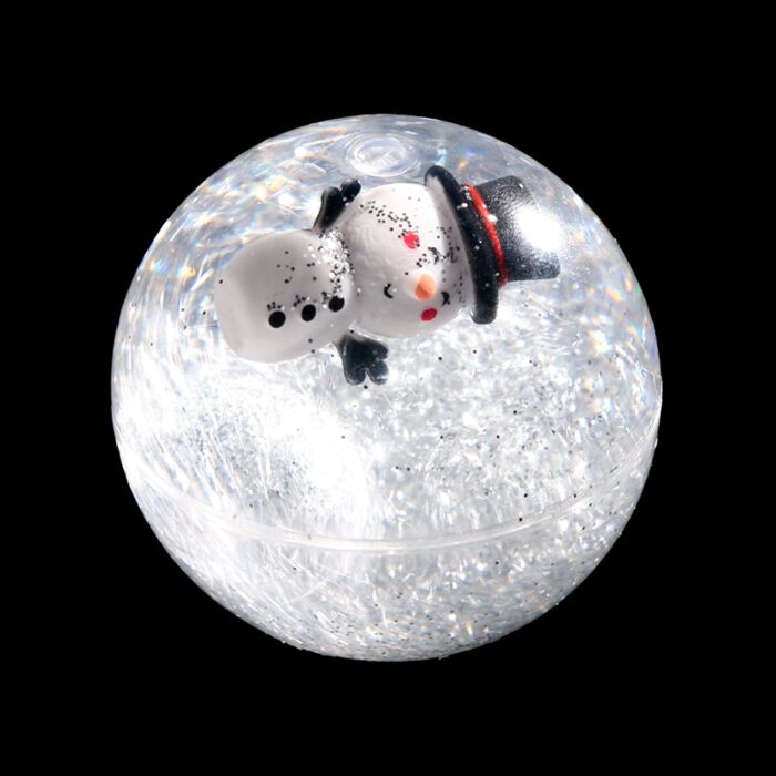 Puckator Jingle Bunch Christmas High Bounce LED Flashing Bouncy Ball