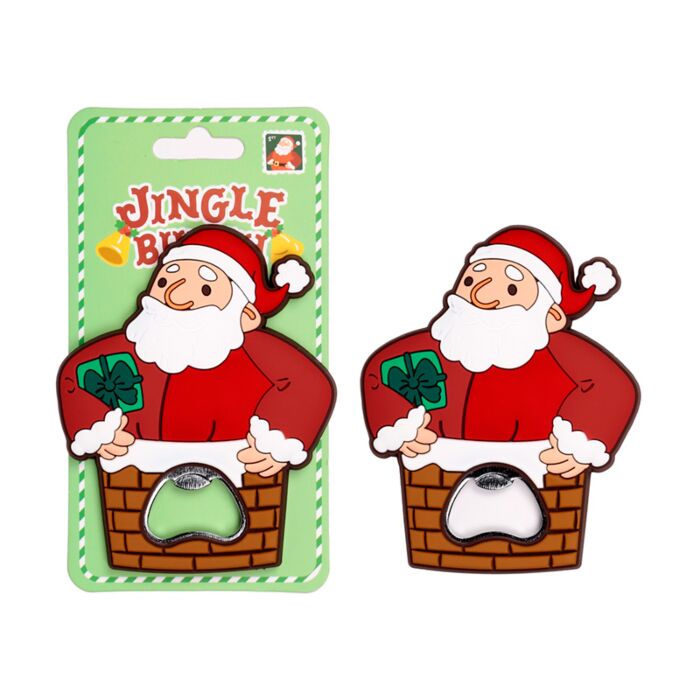 Puckator Jingle Bunch Christmas PVC Bottle Opener