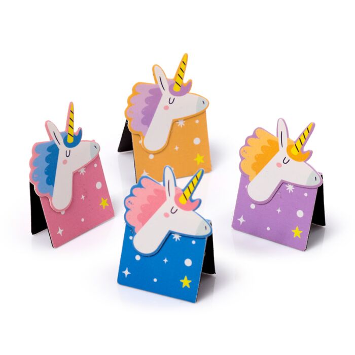 Puckator Unicorn Magic Shaped Magnetic Bookmark Set