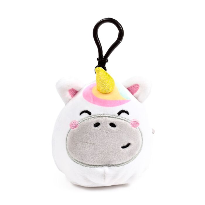 Puckator Squidglys Astra the Unicorn Adoracorns Souvenir Plush Mini Keyring