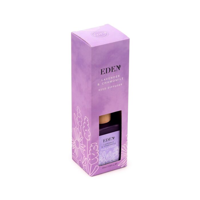 Puckator Eden Lavender & Chamomile 100ml Reed Diffuser