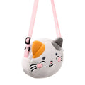 Puckator Lola the Cat Adoramals Crossbody Plush Shoulder Bag