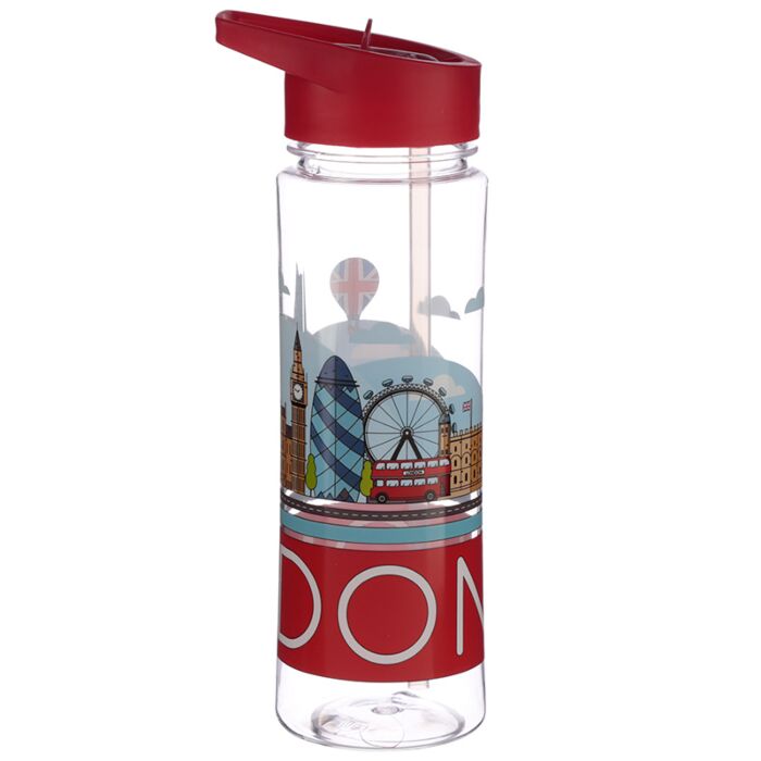 Puckator 550ml Water Bottle London Panorama