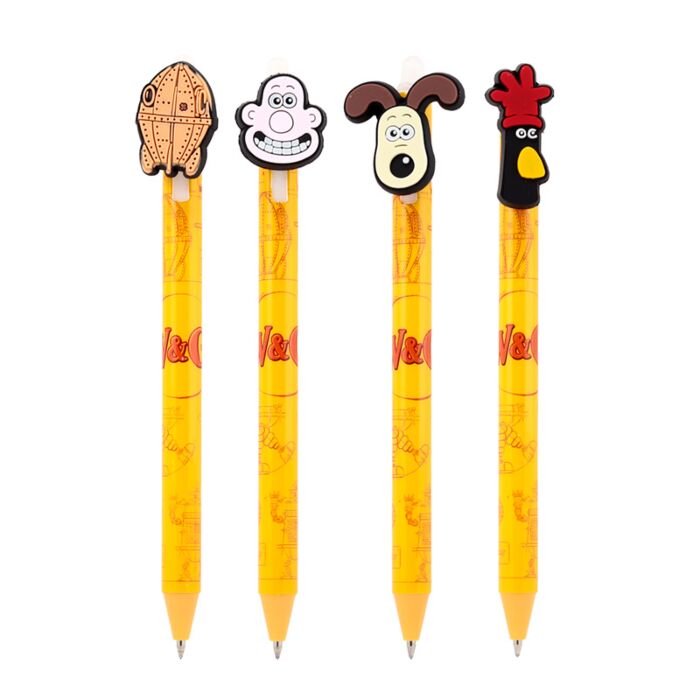 Puckator Inkredible Erasable Pen with PVC Wallace & Gromit Topper