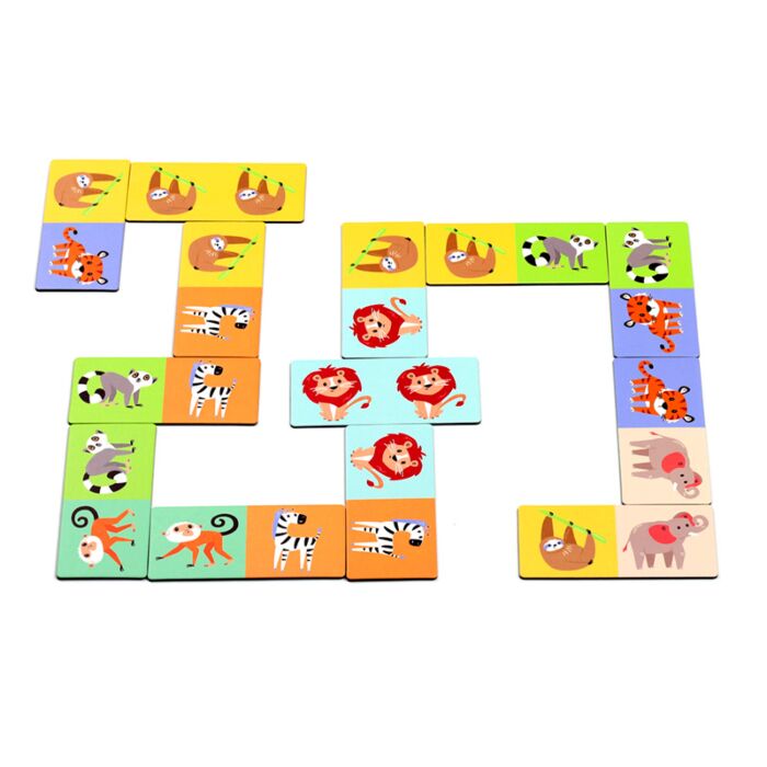 Zooniverse Kids Dominoes Set