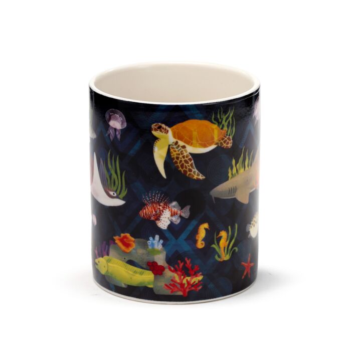 Puckator Marine Kingdom Porcelain Mug