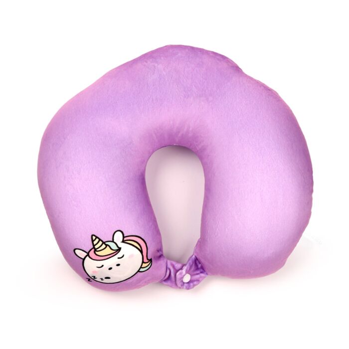 Puckator Swapseazzz Adoracorns Unicorn 2-in-1 Plush Travel Pillow & Toy
