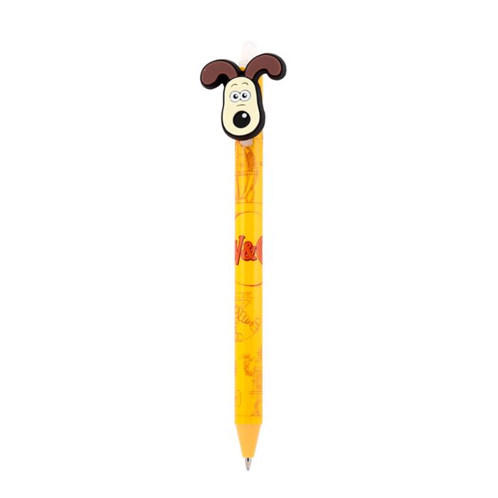 Puckator Inkredible Erasable Pen with PVC Wallace & Gromit Topper