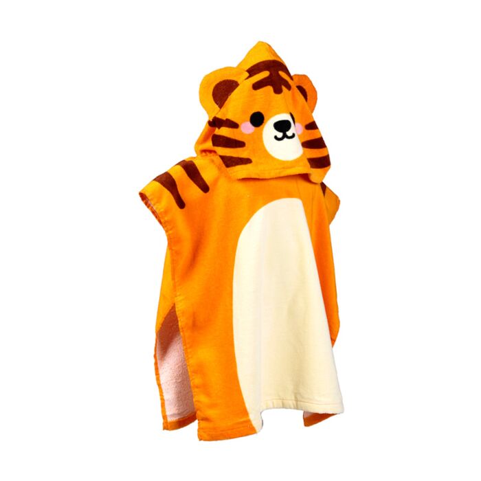 Puckator Alfie the Tiger Adoramals Kids Hooded Towel