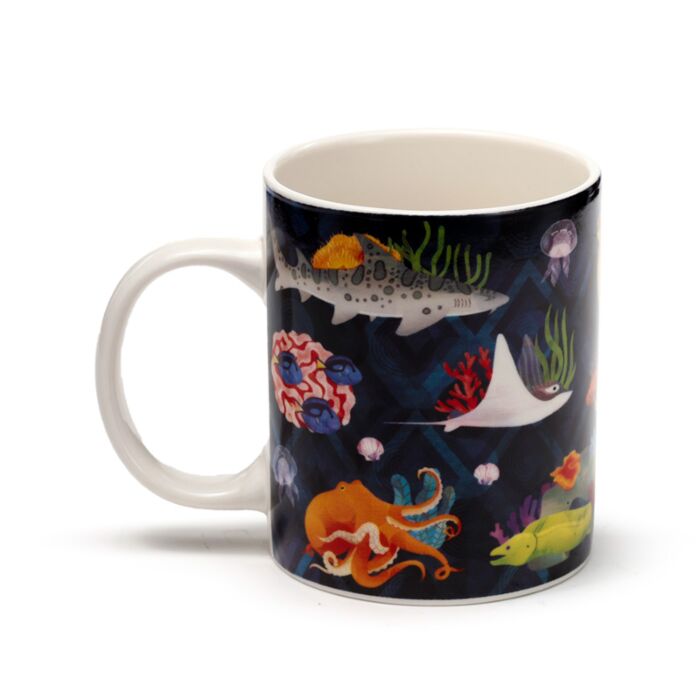 Puckator Marine Kingdom Porcelain Mug
