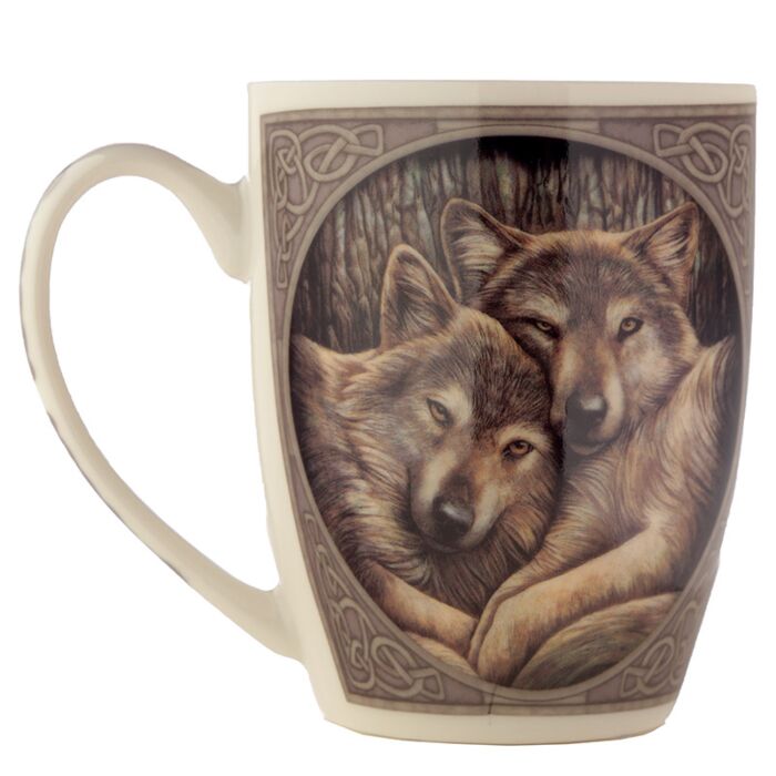 Puckator Lisa Parker Loyal Companions Wolf Porcelain Mug