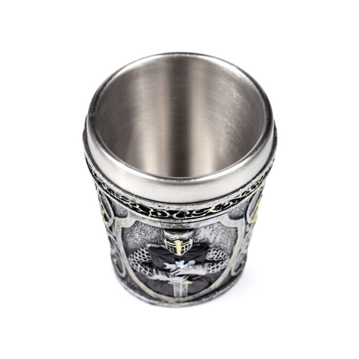 Puckator Decorative Medieval Black Knight Shot Glass