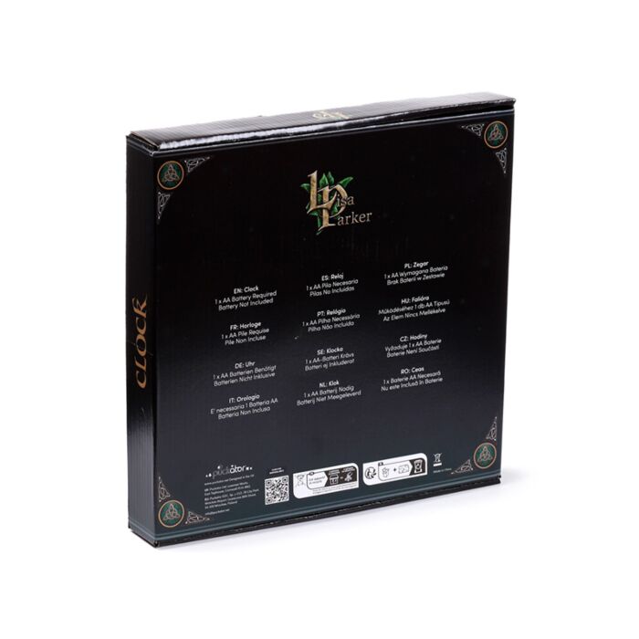 Puckator Lisa Parker Quiet Reflection Wolf Picture Clock