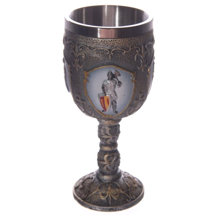 Puckator Decorative Medieval Knight Goblet