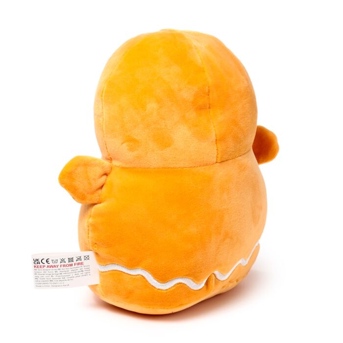 Puckator Squidglys Baker Street Christmas Gingerbread Man Plush Toy